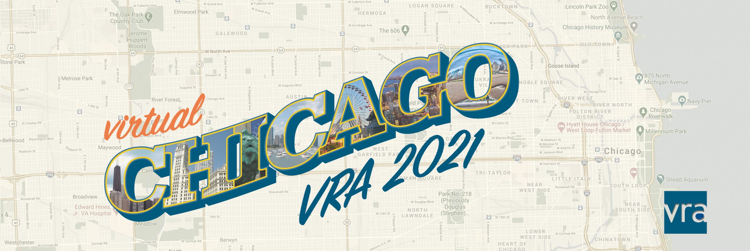 Chicago VRA 2021 over map of Chicago